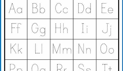 Free Upper And Lower Case Alphabet Letters Printable