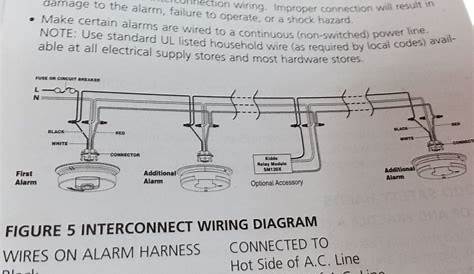 how to wire smoke alarms diagram