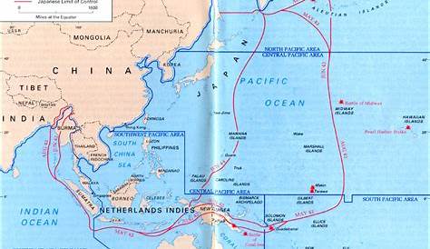 The Pacific Theater - Map