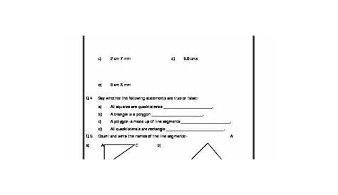 geometry practice worksheet answers