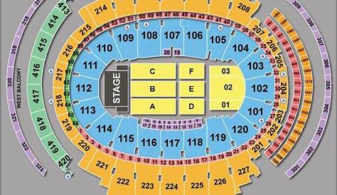 madison square garden seating chart for concerts