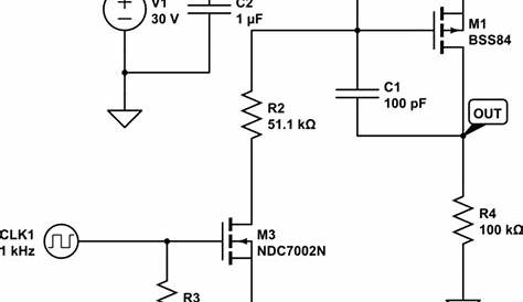 circuit diagram of mosfet