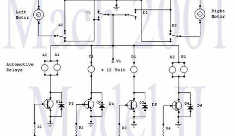 motor relay circuit diagram