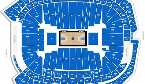 U.S. Bank Stadium Seating Charts for Basketball - RateYourSeats.com