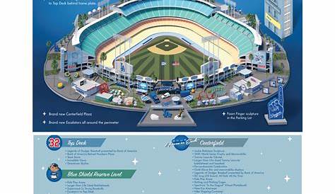 Dodger Stadium Seating Map Photos | Elcho Table
