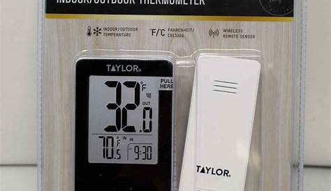 Taylor Wireless Digital Indoor/Outdoor Thermometer - Walmart.com