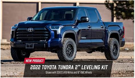 All-New 2022 MY Toyota Tundra 2″ Leveling Kit Now Available from