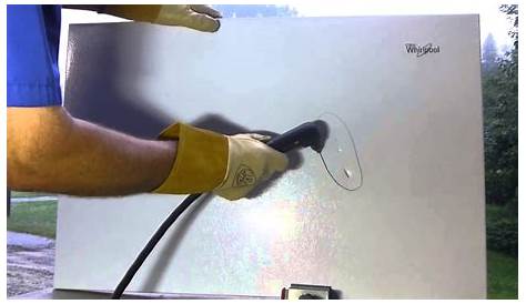 Refrigerator Dent Removal - YouTube