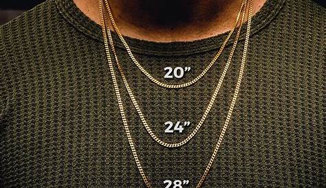 Men Necklace Length Guide: How To Measure & Choose The Right Necklace