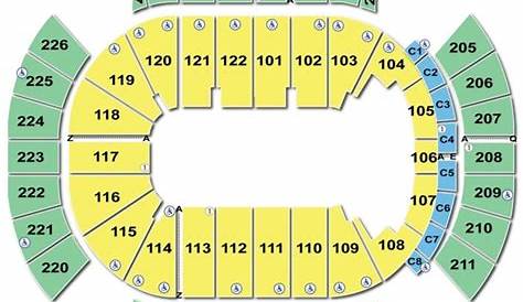gila river arena seating chart rows