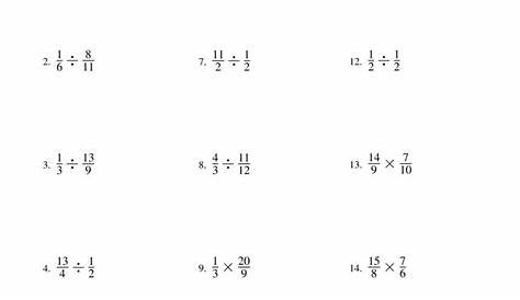 multiplying whole numbers and mixed numbers worksheet
