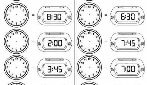 Clock Work: Telling Time Worksheets | 99Worksheets