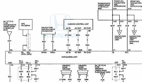 Honda Accord: Circuit Diagram - Navigation System - Audio, Navigation