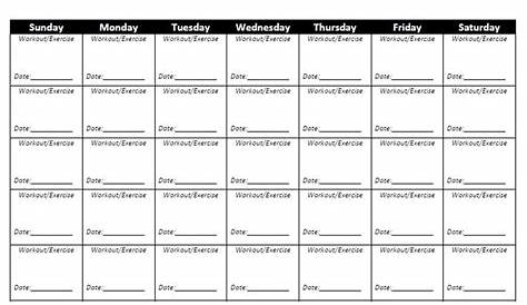 workoutlabs free pdf calendars