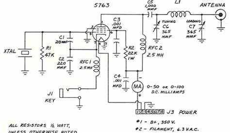 am tube transmitter schematic