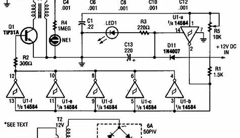Build a High Voltage Dc Generator Circuit Diagram | Electronic Circuit