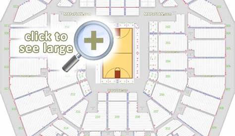 Perth RAC Arena seat numbers detailed seating plan - MapaPlan.com