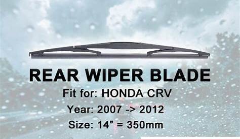 Rear Wiper Blade for HONDA CRV (2007 2012) 1pc 14" 350mm|wiper blade