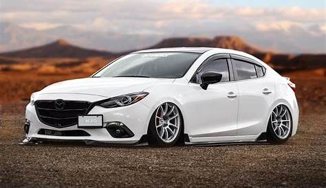 2015 Mazda 3 GT 18x9.5 +35 with 245/40R18 | 12mm spacers Body Kit is