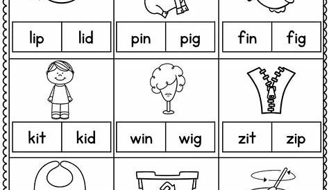 CVC Worksheets | Cvc worksheets kindergarten, Kindergarten phonics