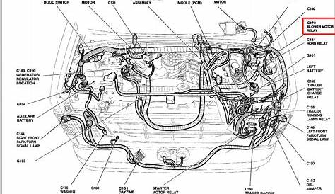 97 ford e350 engine diagram