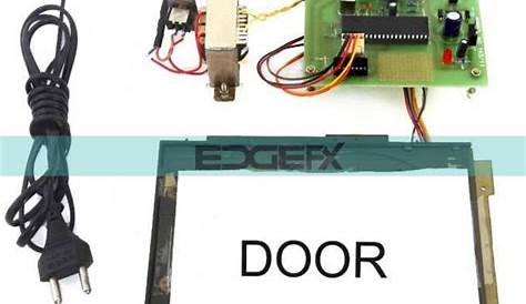 Movement Sensed Automatic Door Opening System Circuit and Working - LEKULE