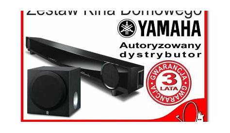 Yamaha Yas 101 Soundbar Instructions