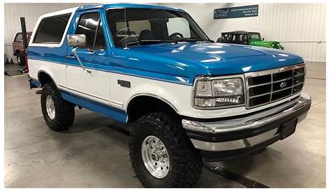 Big Blue '94 Ford Bronco Looks Like Loads of Fun | Ford-trucks