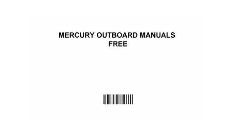 Mercury outboard manuals free by JustinLynch4955 - Issuu