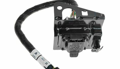 FORD 4 & 7 Pin Trailer Tow Wiring Harness w/Plug & Bracket for F250