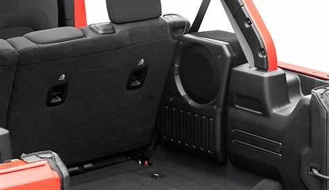 JL Audio Jeep Wrangler Stealthbox; 4 OHMS; Passenger Side 94667 (18-22