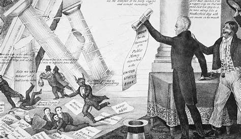 Andrew Jackson Cartoon / Elecciones presidenciales de Estados Unidos de
