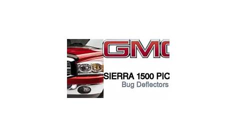 Shop for GMC Sierra 1500 Bug Deflectors | PartsAvatar