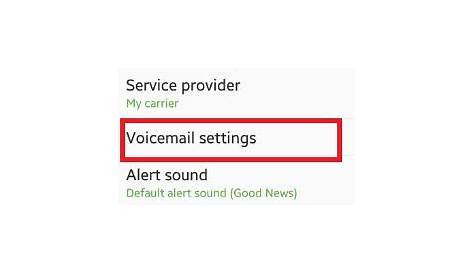 android visual voicemail setup guide