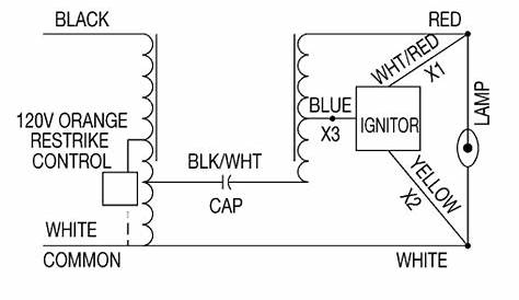 metal halide electronic ballast circuit diagram