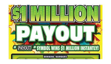 Pennsylvania Lottery - Scratch-Offs - $1 Million Payout