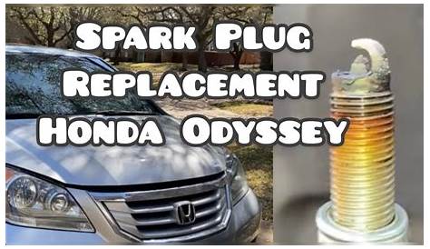 Spark Plug Replacement Honda Odyssey 2005 - 2010 - YouTube