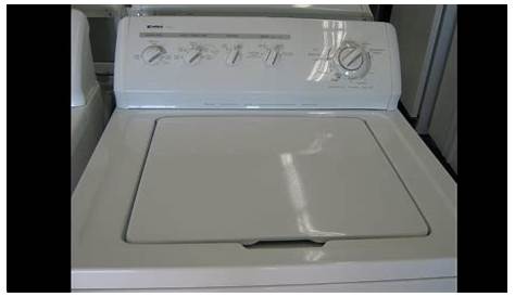 Kenmore 800 Series Washer Manual