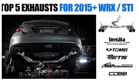 Top 5 Exhausts for 2015+ Subaru WRX / STI - YouTube