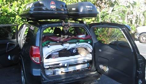 Has anyone built a car bed inside their Rav4 for camping? - Toyota RAV4