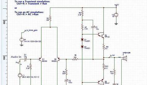 software used to draw circuit diagrams