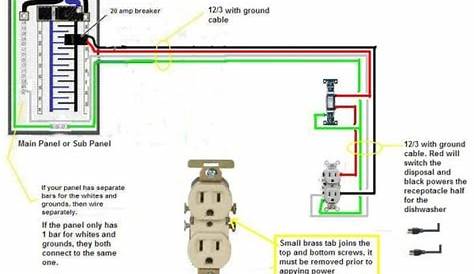 garbage disposal circuit diagram