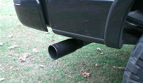 ford f150 black exhaust tip