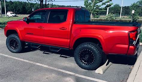 2019 Toyota Tacoma with 17x8.5 Method Mesh and 285/70R17 BFGoodrich All