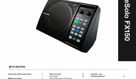 Tc-helicon Voicesolo Fx150 Reference Manual English | Equalization