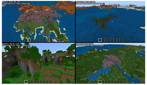 Minecraft Bedrock Seed Map