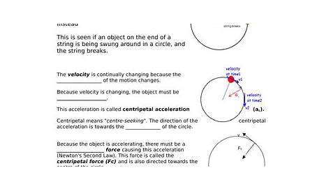 Circular motion | Teaching Resources