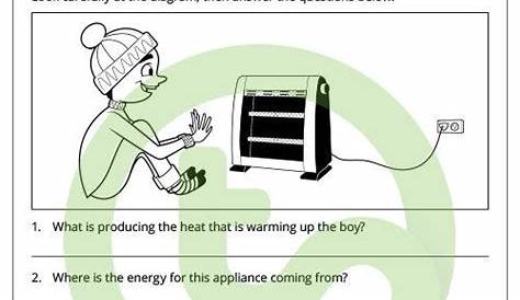 heat energy worksheets