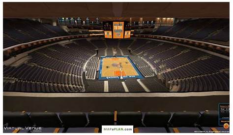 Madison Square Garden seating chart - Detailed seat numbers - MapaPlan.com