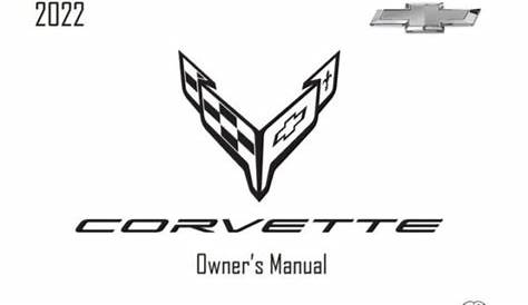 2022 corvette owners manual